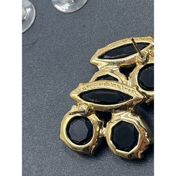 Kate spade New York Desert Stone Cluster Black Glass Gold Tone Stud
Earrings - Picture 13 of 14
